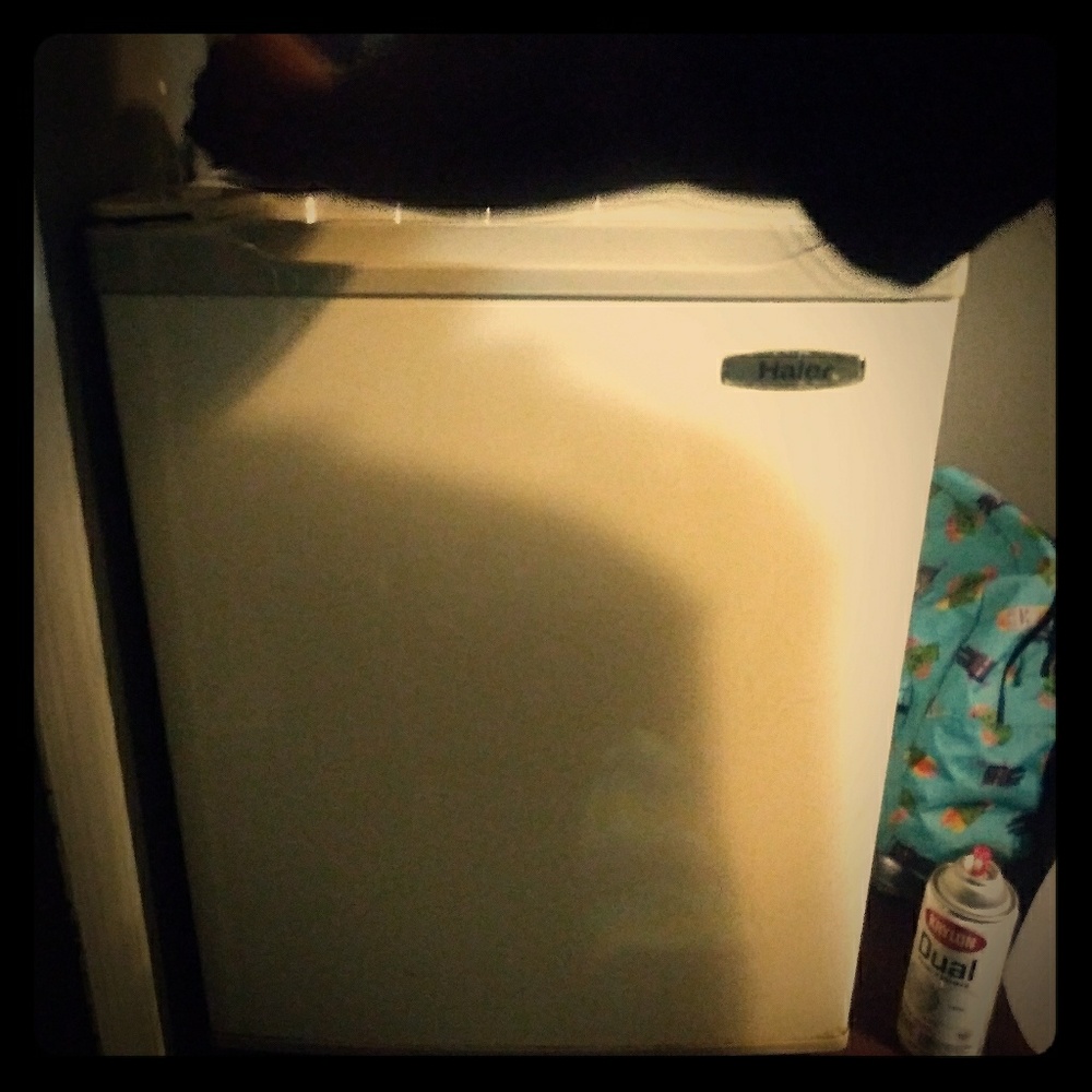 A small frigerator